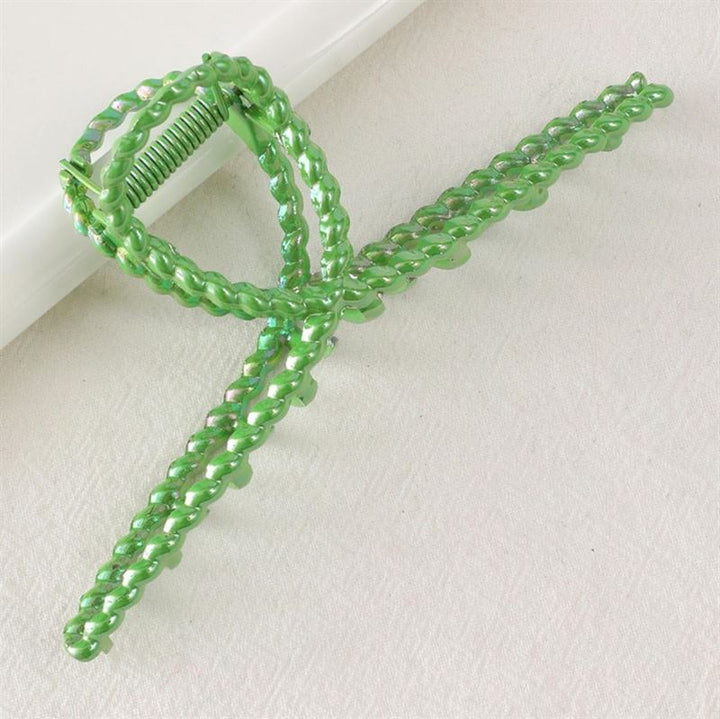 SOHO Caprina Hair Claw - Green - Hair Accessories