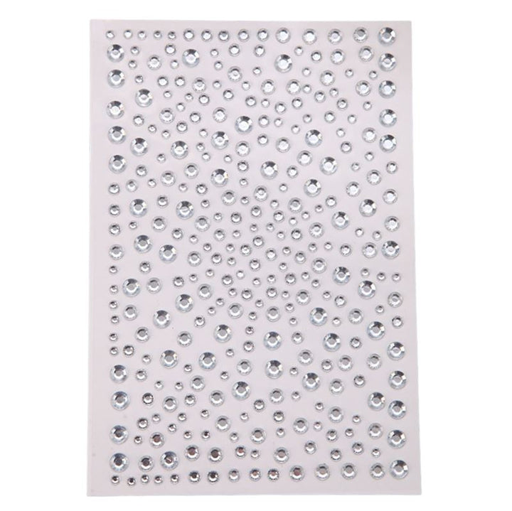 SOHO Dazzling Self Adhesive Rhinestones - Silver - | Fashiongirl