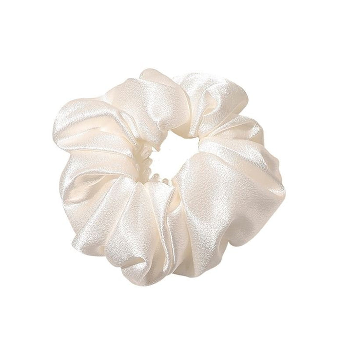 SOHO Dina Scrunchie - White - Hair Accessories