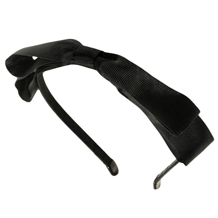 SOHO Donna Bow Hairband - Black - Hair Accessories | Fashiongirl
