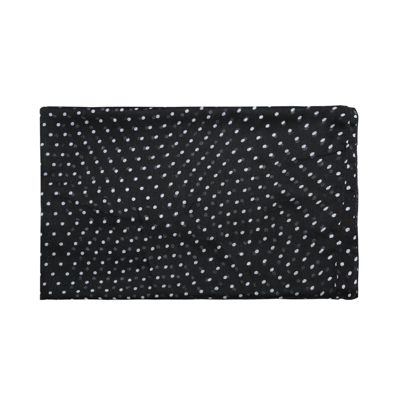 SOHO Dots Scarf 180 x 90 cm - Black - | Fashiongirl