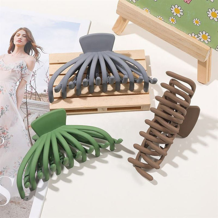 SOHO Elida Hair Claw - Green - Hair Accessories