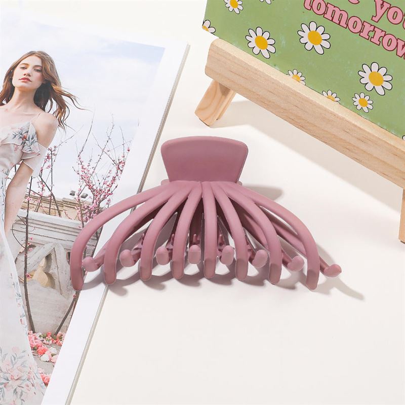 SOHO Elida Hair Claw - Pink - Hair Accessories