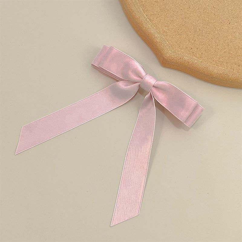 SOHO Emma Bow Hair clips - Pink - Hair Accessories | Fashiongirl
