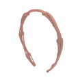 SOHO Faltbares Stirnband – Rosa-Beige – Haaraccessoires
