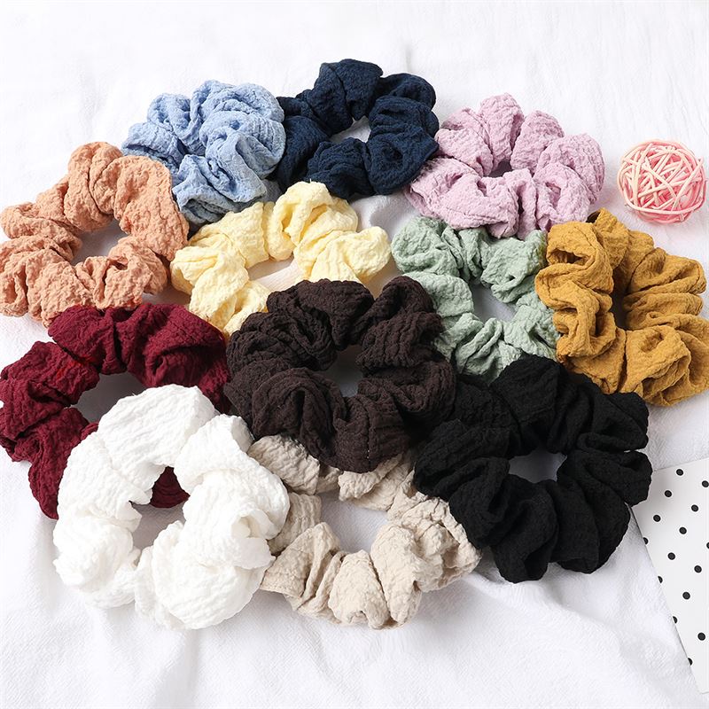 SOHO Frida Scrunchie – Pastellgrün – Haaraccessoires