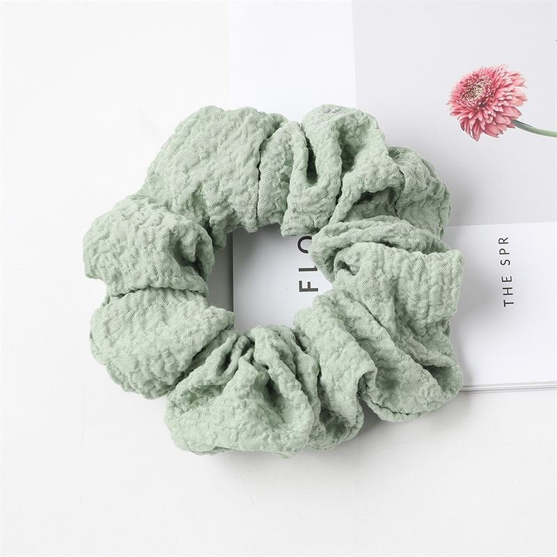 SOHO Frida Scrunchie – Pastellgrün – Haaraccessoires