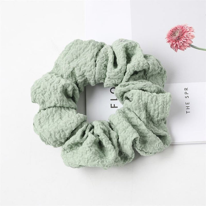 SOHO Frida Scrunchie – Pastellgrün – Haaraccessoires