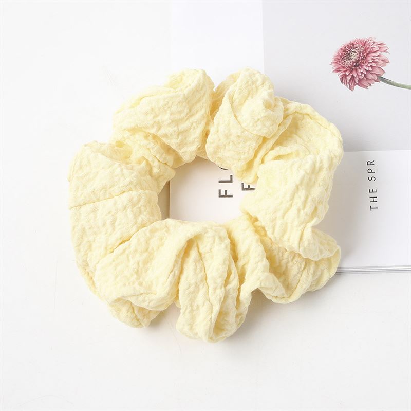SOHO Frida Scrunchie - Yellow - Hair Accessories