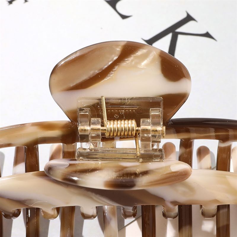 SOHO Gaja Hair Claw - Pink Marble - Hair Accessories