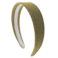 SOHO Glitter Headband - Gold - Hair Accessories