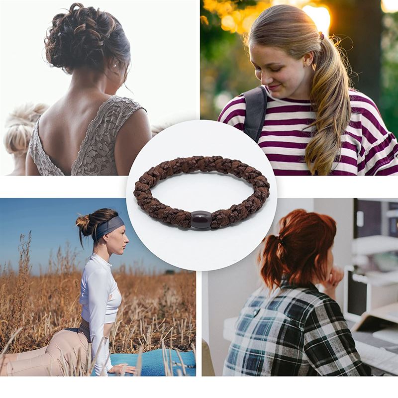 SOHO Hair elastics - Black, 3 pcs - Hair Accessories | Fashiongirl