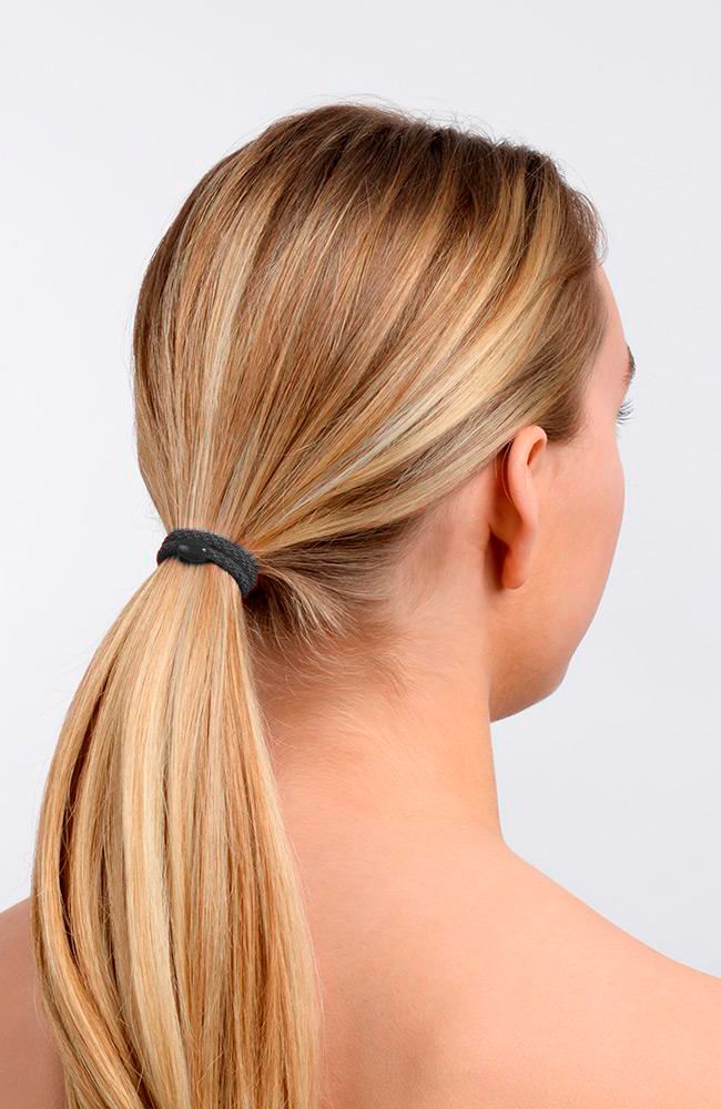 SOHO Hair elastics - Black 3 pcs - Hair Accessories | Fashiongirl