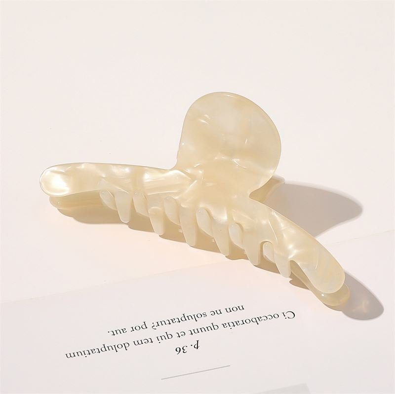 SOHO Haylen Hair Claw - Beige - Hair Accessories