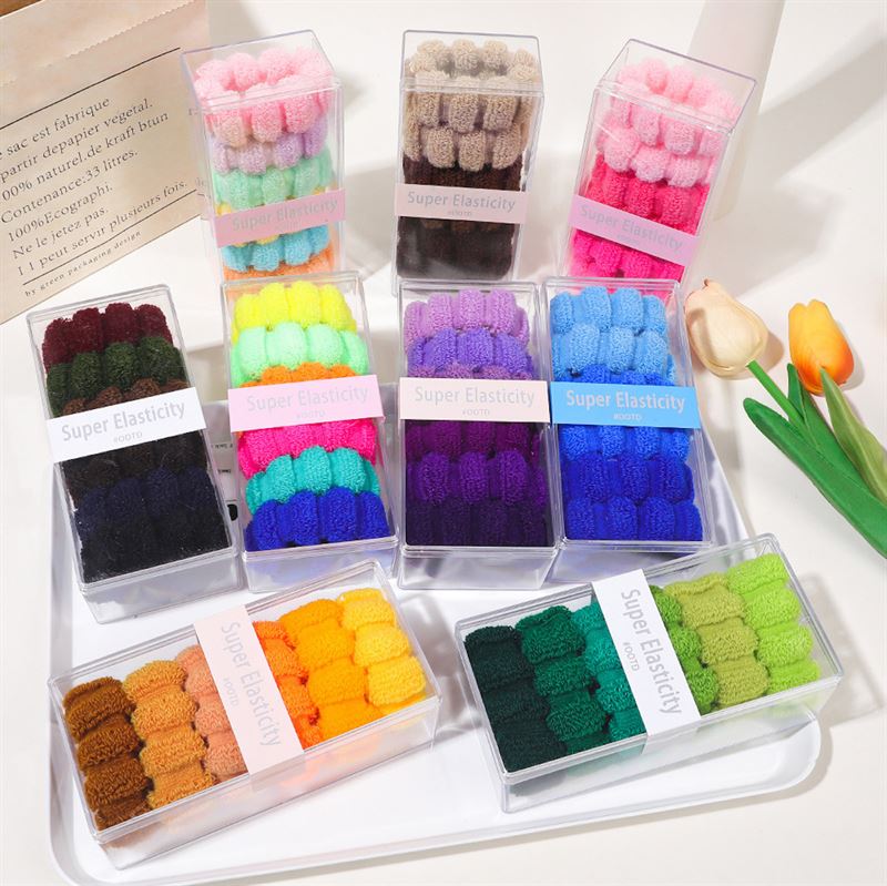 SOHO Hebe Hair elastics - Black - Hair Accessories | Fashiongirl