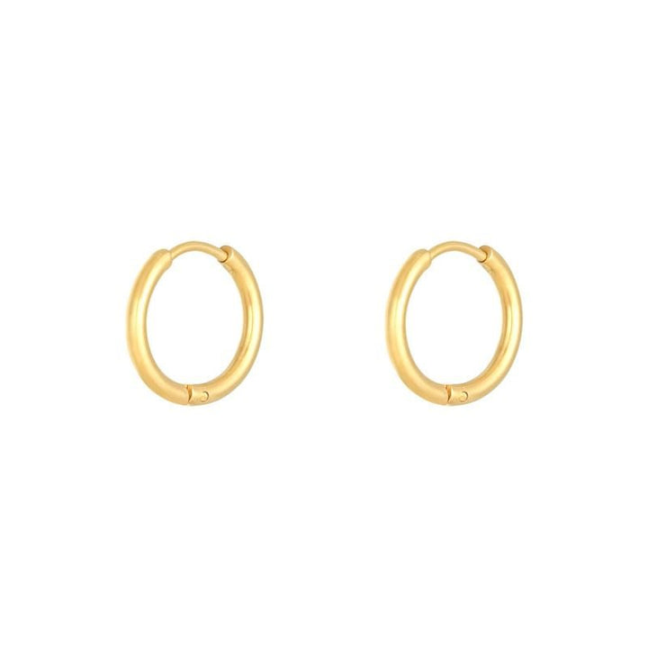 SOHO Hoops / Creolen 1,6 cm – Gold – | Fashiongirl