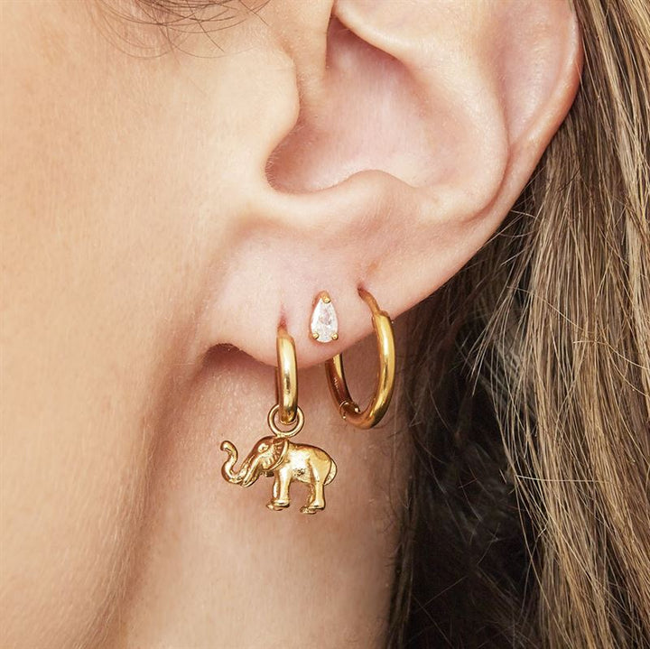 SOHO Hoops / Creolen 1,6 cm – Gold – | Fashiongirl