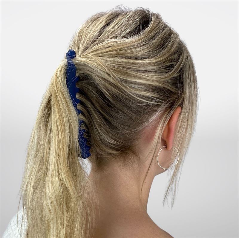 SOHO Idis Banana Hair Clip - Blue - | Fashiongirl
