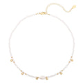 SOHO Ila Pearl Fußkettchen – Weiß – | Fashiongirl