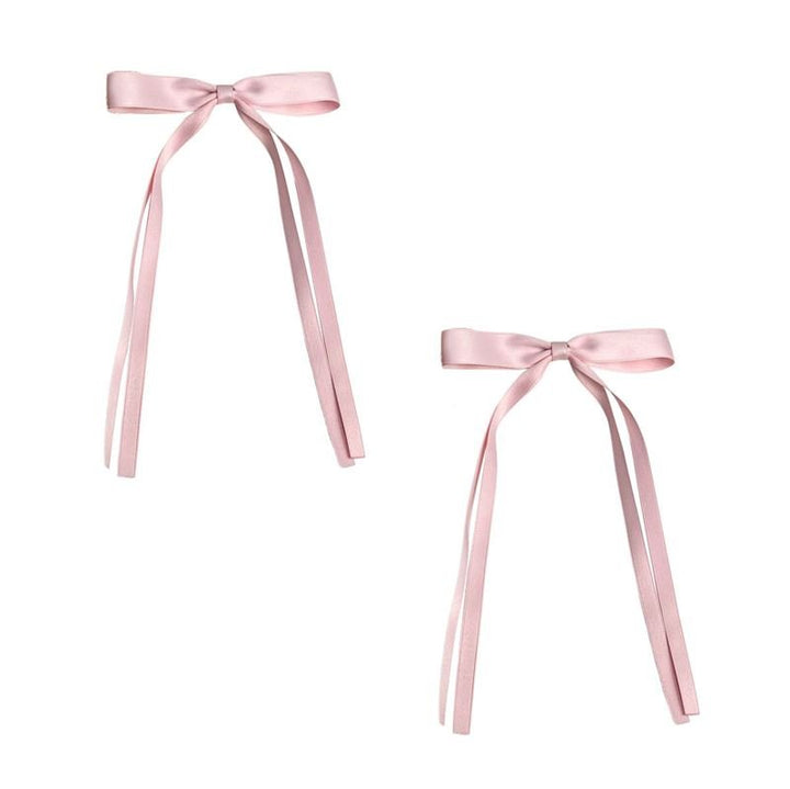 SOHO Isa Bow Hair clips - Pink - Hair Accessories | Fashiongirl