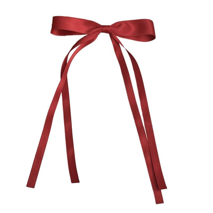SOHO Isa Bow Hair clips - Red - Hair Accessories | Fashiongirl