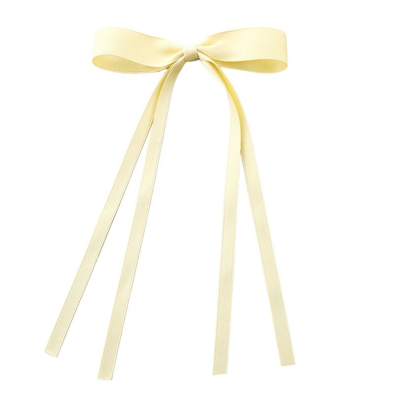 SOHO Isa Bow Hair clips - Yellow - Hair Accessories | Fashiongirl