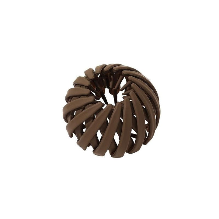 SOHO Jana Ponytail Spiral - Brown - | Fashiongirl