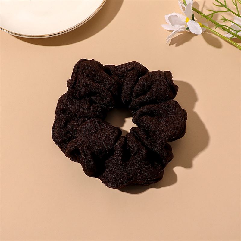 SOHO Jocie Scrunchie - Dark brown - Hair Accessories