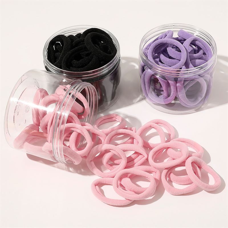 SOHO Julie Hair elastics - Pink - Hair Accessories | Fashiongirl