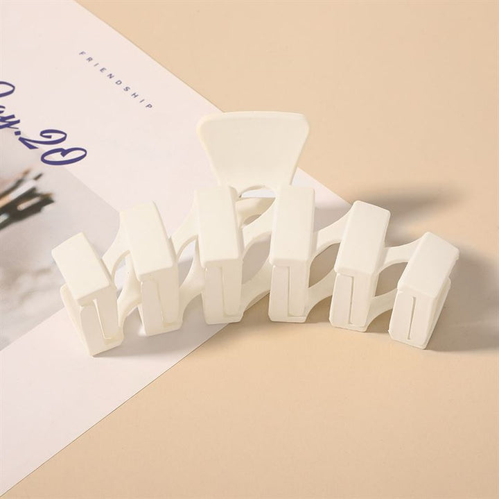 SOHO Just Hair Claw - White - Hair Accessories