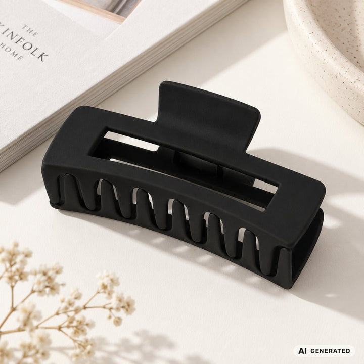 SOHO Kalia Hair Claw 10 x 5 cm - Black – image 5