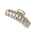 SOHO Kana Metal Hair Claw - Silver - Hair Accessories