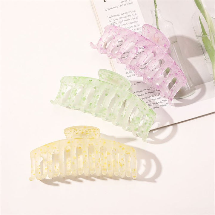 SOHO Kana Splash Hair Claw - Green - Hair Accessories