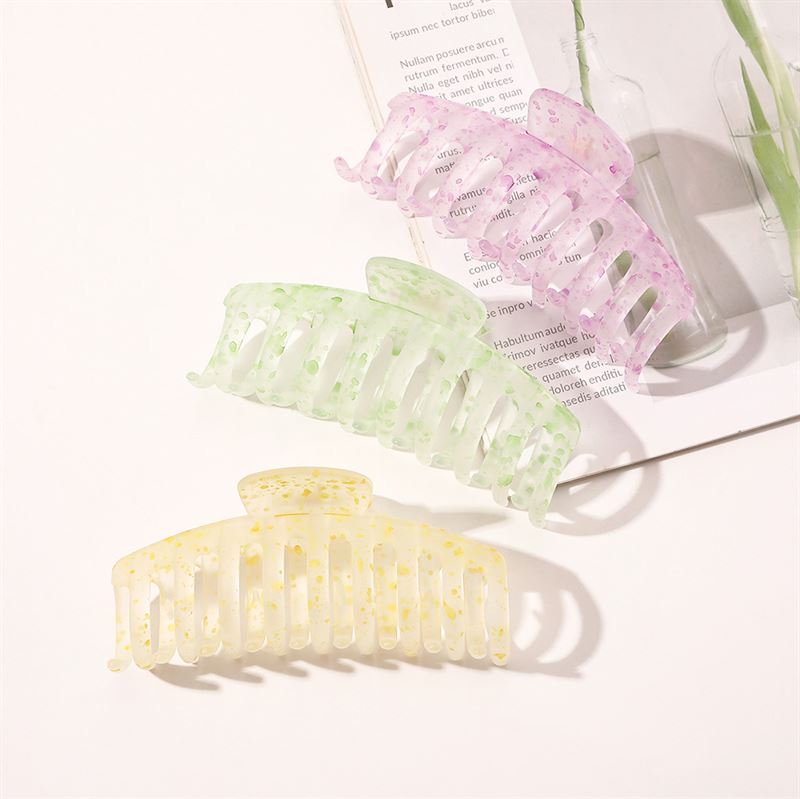 SOHO Kana Splash Hair Claw – Gelb – Haaraccessoires