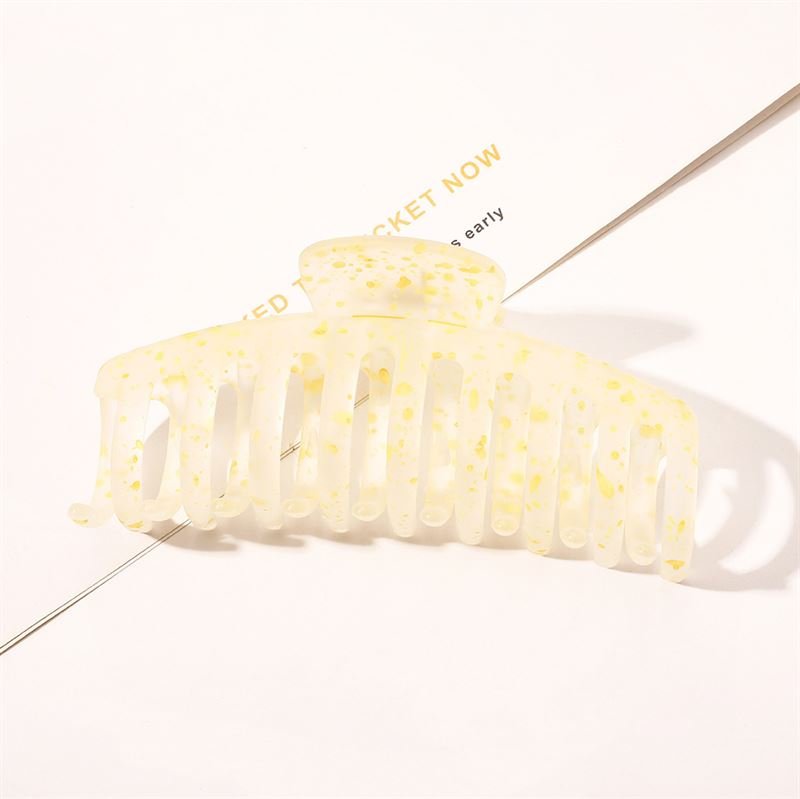 SOHO Kana Splash Hair Claw – Gelb – Haaraccessoires