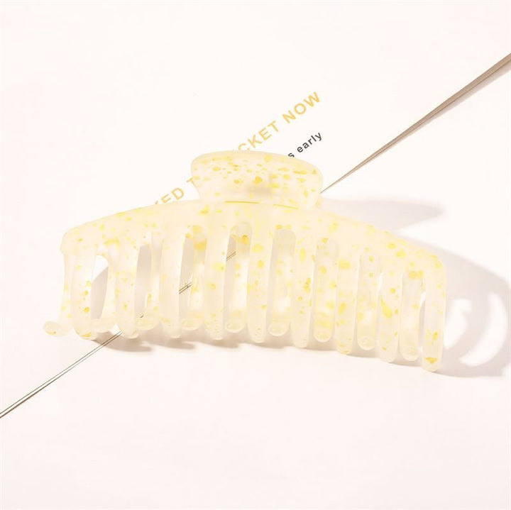 SOHO Kana Splash Hair Claw – Gelb – Haaraccessoires