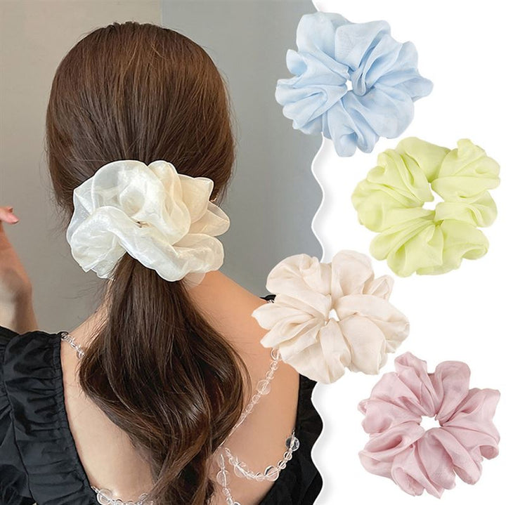 SOHO Keeya Scrunchie - Beige - Hair Accessories