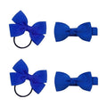 SOHO Kirby Bow Haargummis und Haarspangen – Kobalt – Haaraccessoires | Fashiongirl