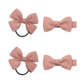 SOHO Kirby Bow Haargummis und Haarspangen – Pfirsich – Haaraccessoires | Fashiongirl