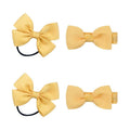 SOHO Kirby Bow Haargummis und Haarspangen – Sunglow – Haaraccessoires | Fashiongirl