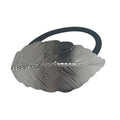 SOHO Leaf Haargummi – Silber – Haaraccessoires | Fashiongirl