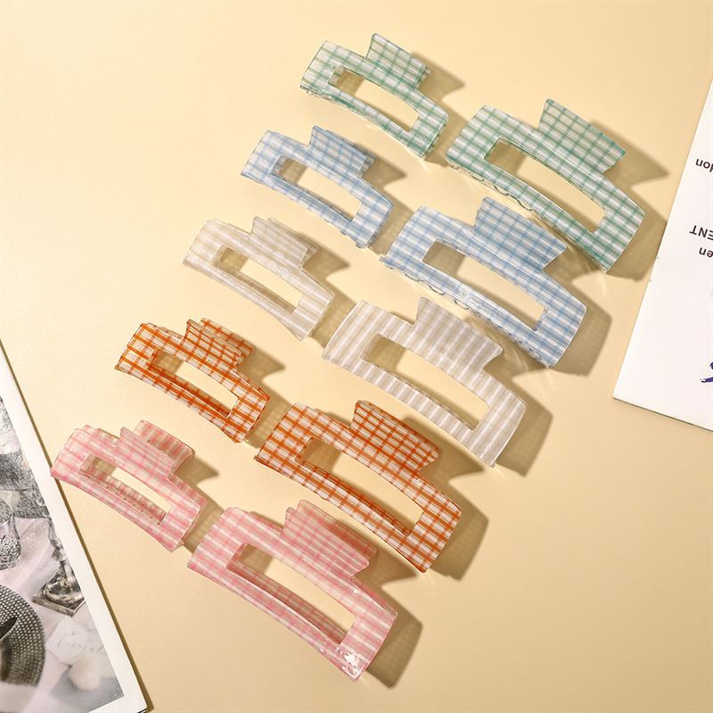 SOHO Line Hair Claw - Blue - Hair Accessories