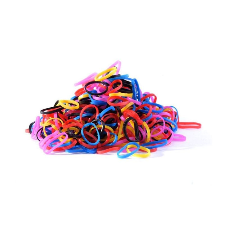 SOHO Liva Snag Free Hair elastics, 300 pcs - Mix - Hair Accessories | Fashiongirl