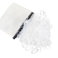 SOHO Liva Snag Free Hair elastics, 500 pcs - Transparent - Hair Accessories | Fashiongirl