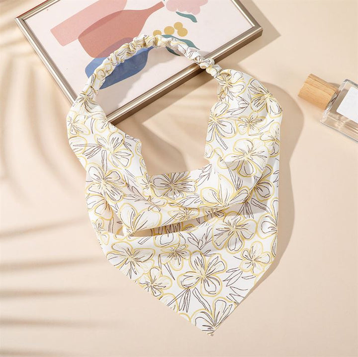 SOHO Lorelei Bandana-Haartuch – Gelb – | Fashiongirl