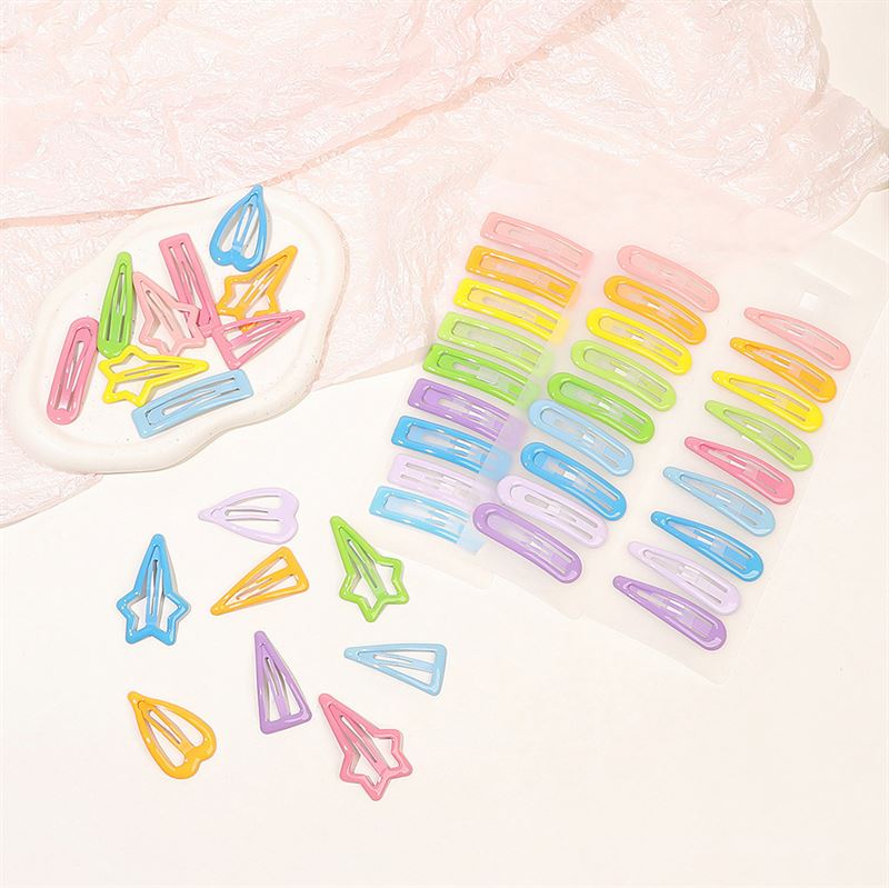 SOHO Maia Hair clips - Heart - 10 pcs - | Fashiongirl