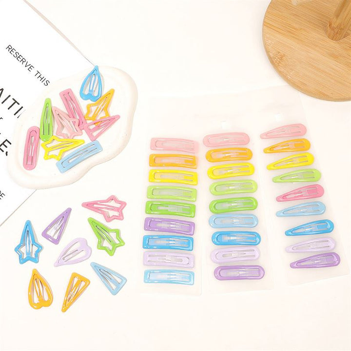 SOHO Maia Hair clips - Heart - 10 pcs - | Fashiongirl