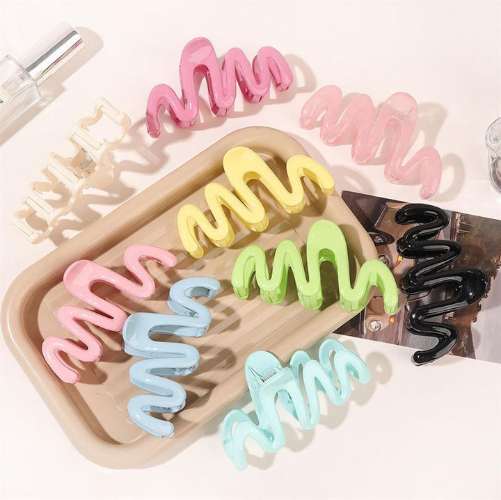 SOHO Malik Hair Claw - Yellow - Hair Accessories
