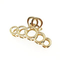 SOHO Metal Hair Claw - Gold - Hair Accessories