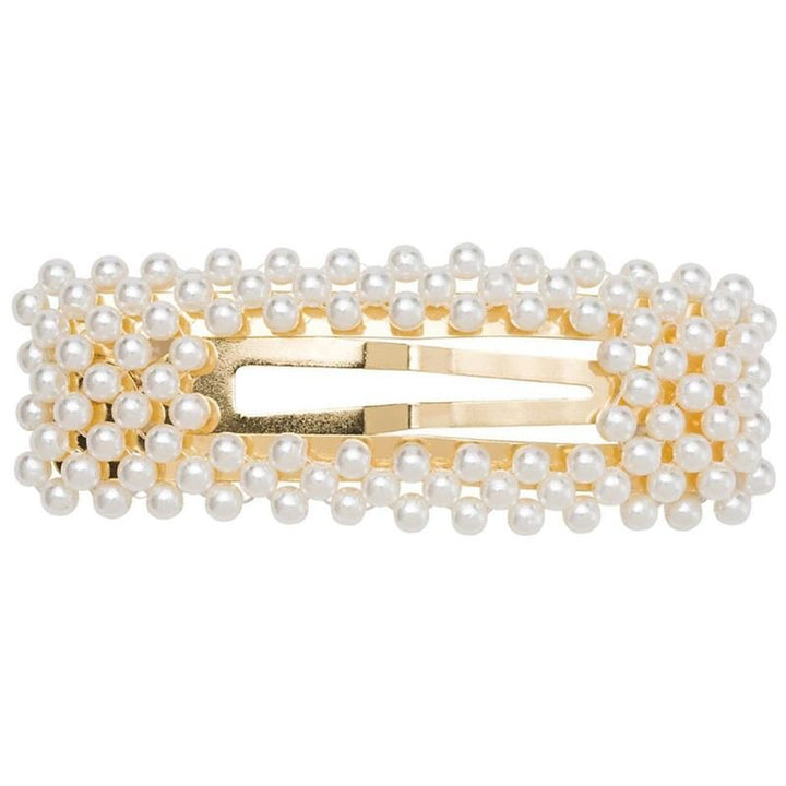 SOHO Mila Hair clip with white pearls, gold - No 6273 - | Fashiongirl